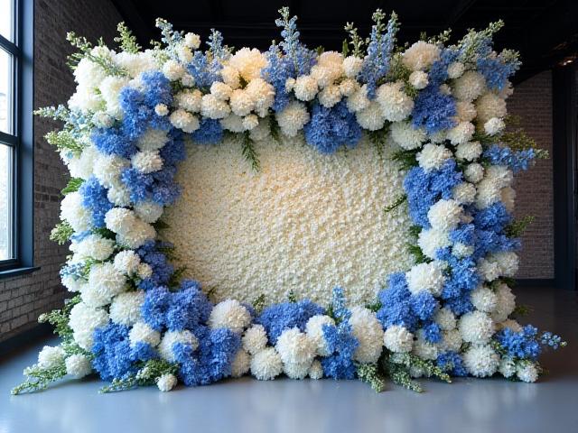 Główna ścianka kwiatowa Perły Biznesu