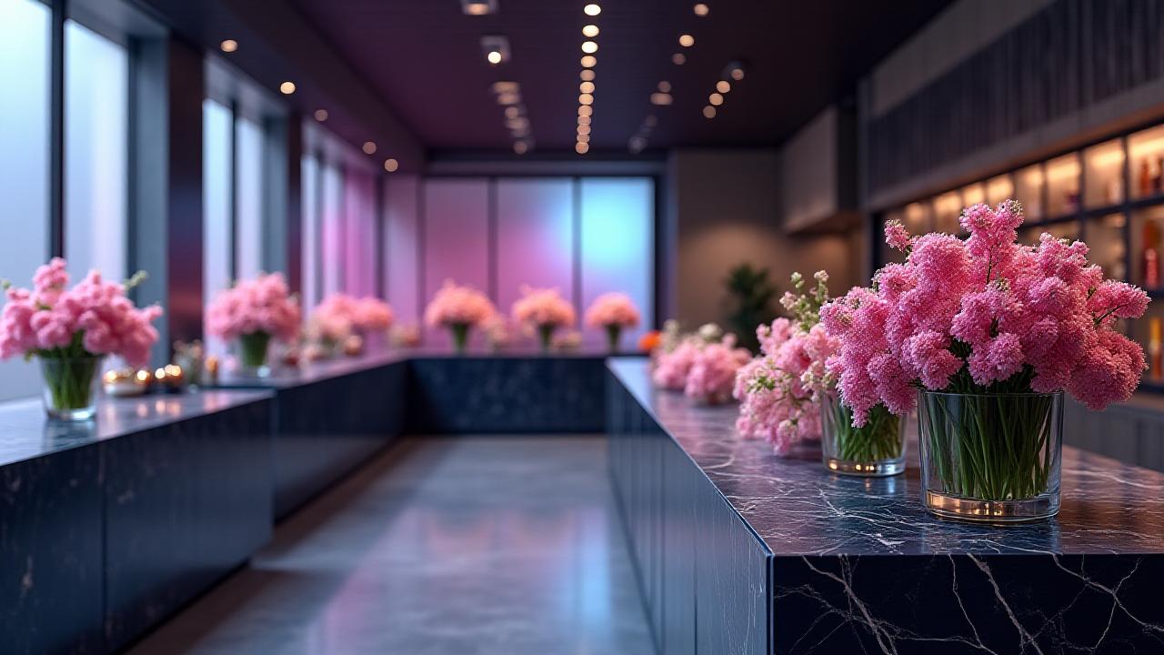 Eleganckie biuro projektowe kwiatów w Warszawie